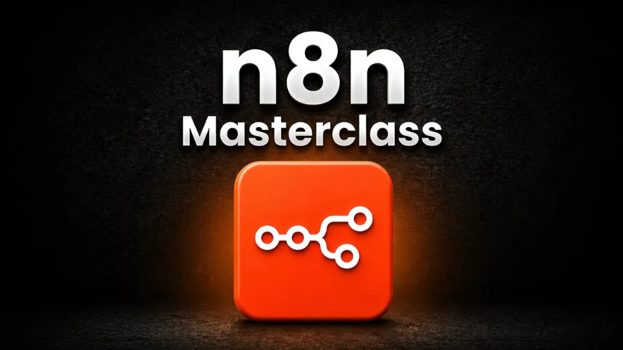 Cover image for N8n Masterclass: Zero to Pro in AI Agents